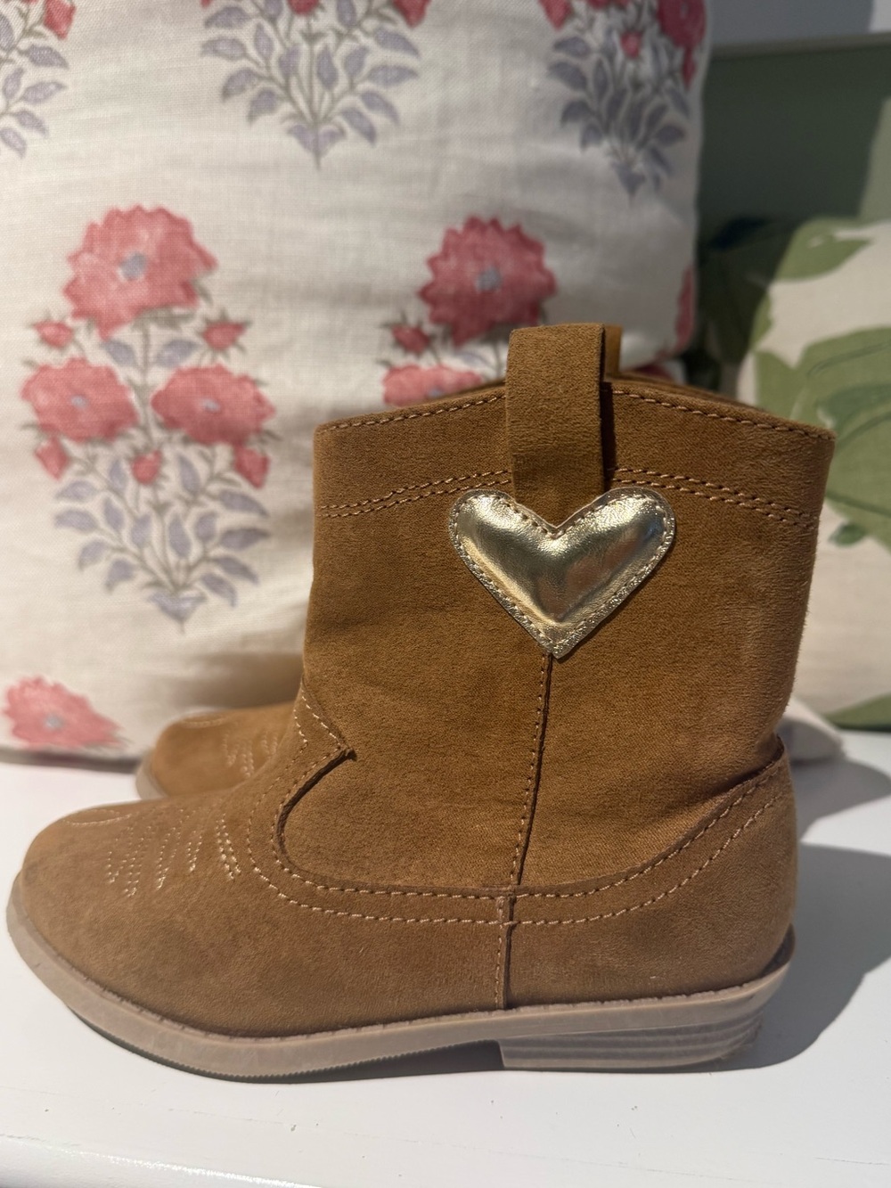 Cowgirl Boots - Brown Suede